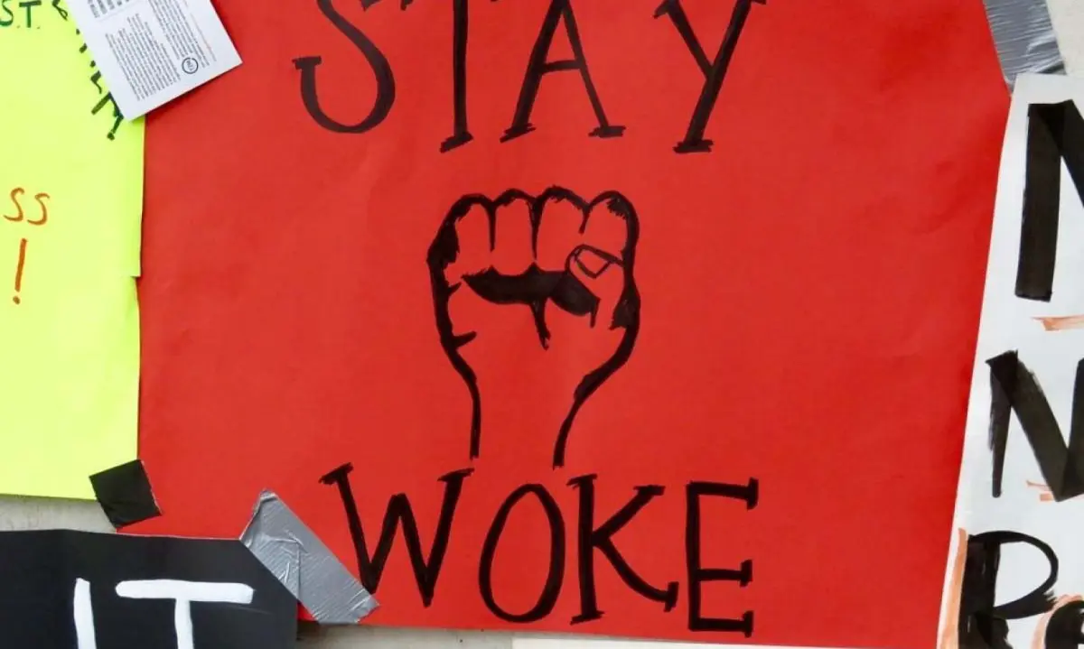 Cartaz erguido em manifestação em Los Angeles (EUA) | Foto: Reprodução/Flickr/waltarrrrr