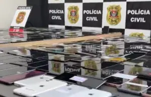 Polícia Civil apreende mais de 8 mil celulares em operação no centro de São Paulo