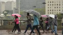 previsão do tempo: as regiões Norte, Sul e o leste e norte do Nordeste devem registrar chuvas entre a média climatológica e acima dela.