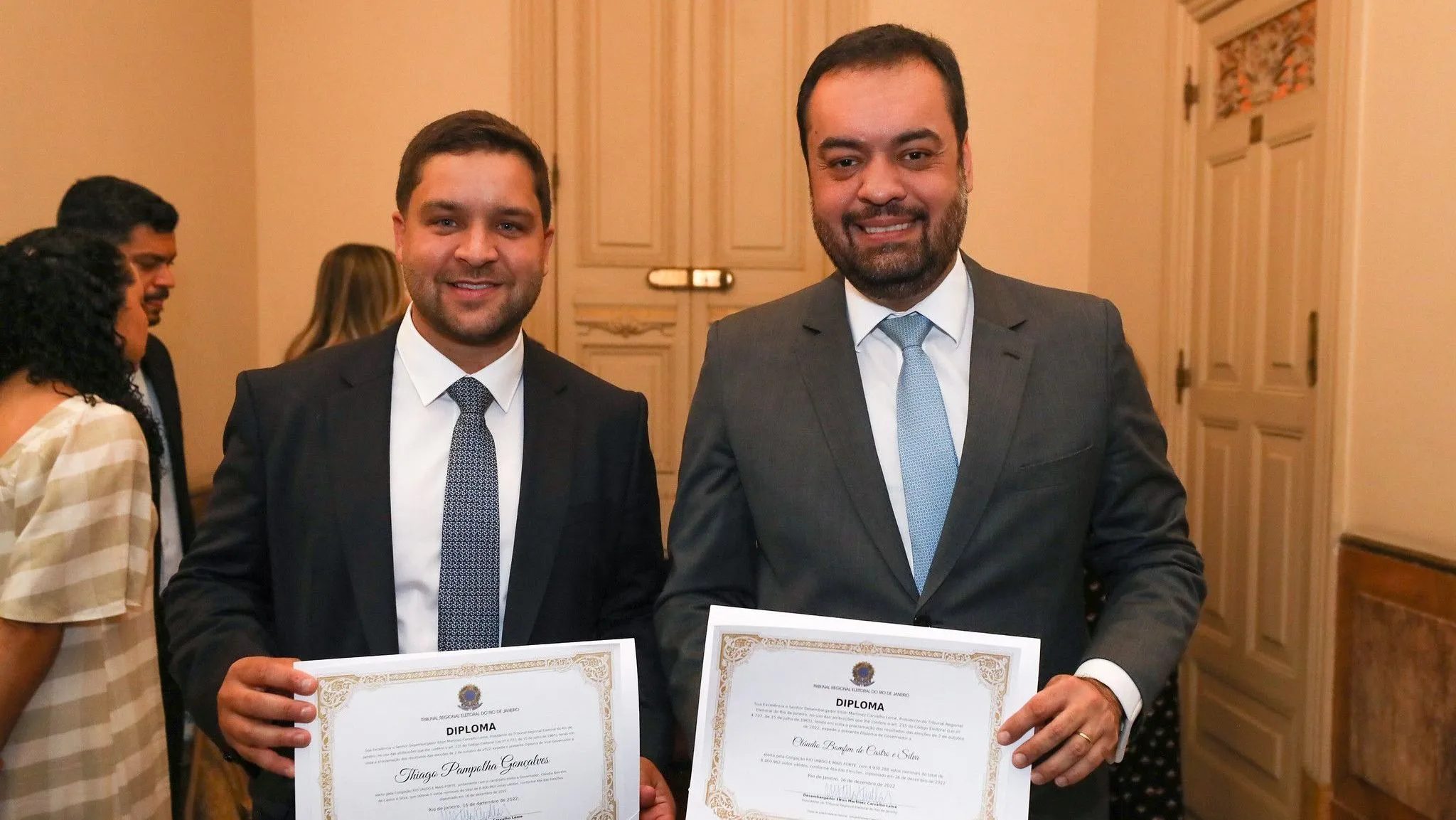 Cláudio Castro e Pampolha