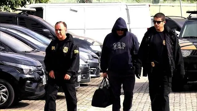 Daurio Speranzini durante sua prisão na Operação Lava Jato, em 2018 | Foto: Reprodução/Redes sociais