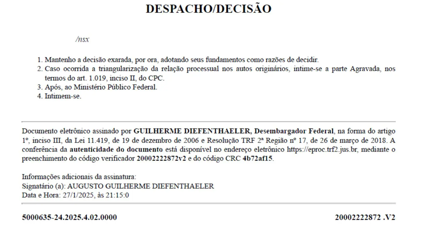 Juiz do TRF-2 mantém decisão para desapropriar fazenda da família Bettim em fevereiro