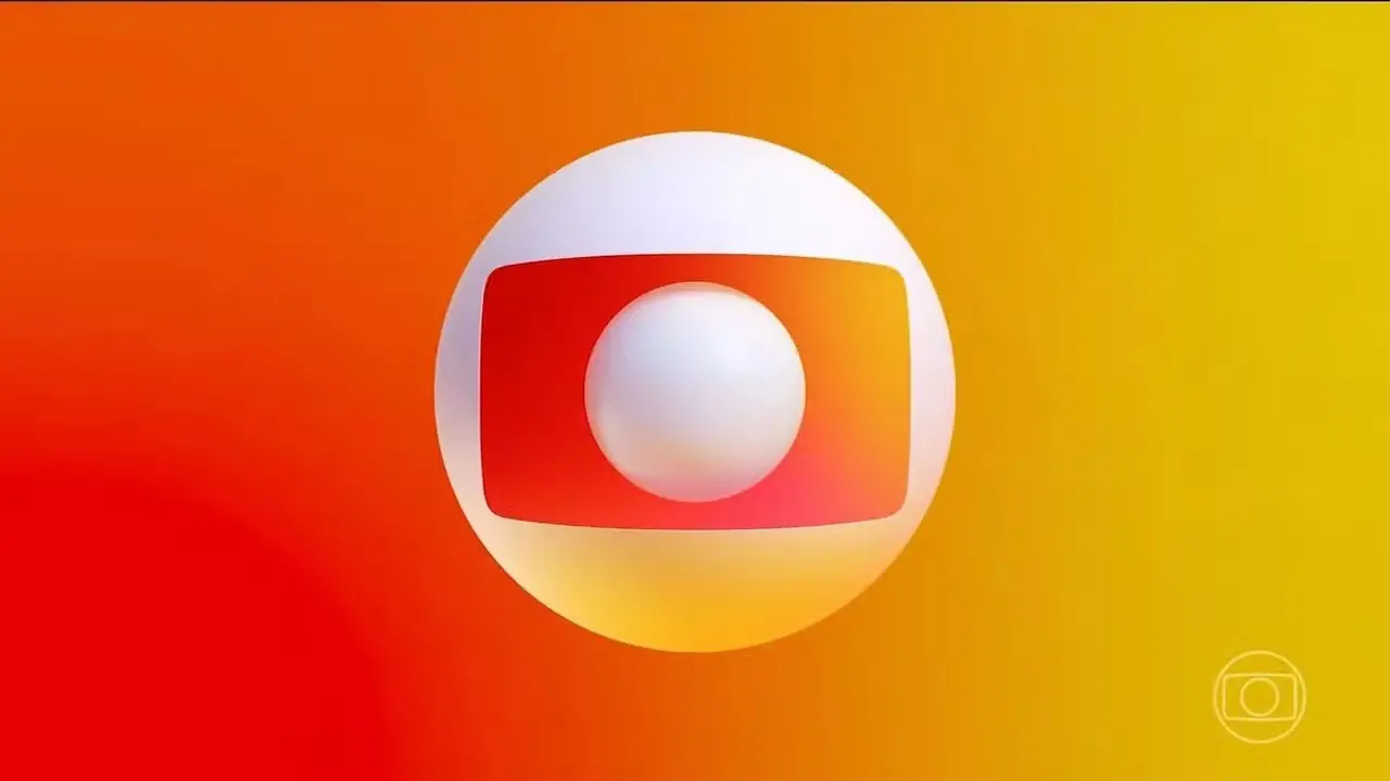 Foto do atual logotipo da TV Globo