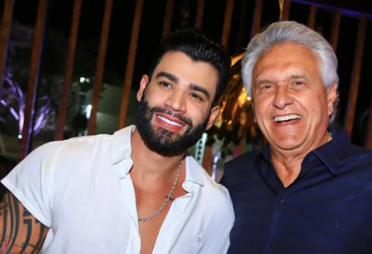 Ronaldo Caiado e Gusttavo Lima são amigos | Foto: Reprodução/Twitter/X