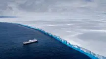 O megaiceberg A23a | Foto: Reprodução/Redes sociais