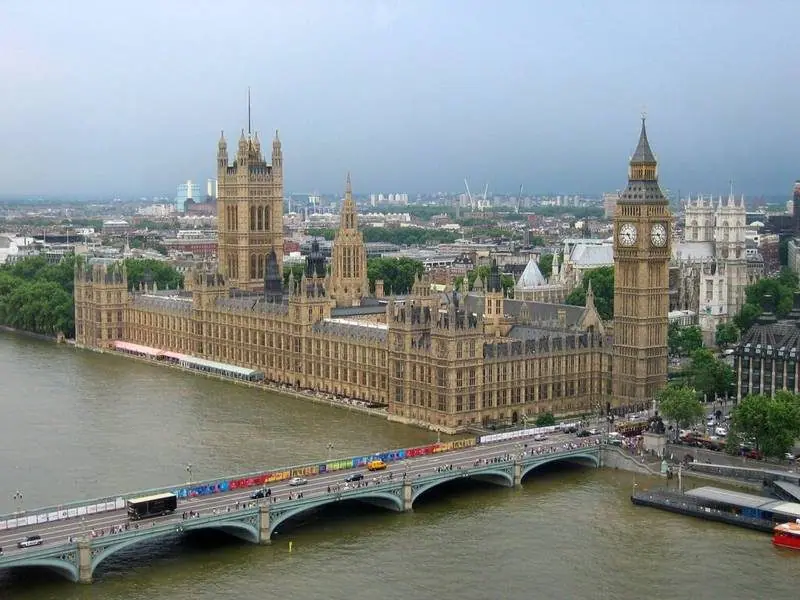 O palácio de Westminster, sede do Parlamento do Reino Unido, em Londres | Foto: divulgação