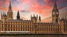 O palácio de Westminster, sede do Parlamento do Reino Unido, em Londres | Foto: divulgação