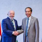 Lula se reúne com o Joko Widodo, presidente da Indonésia, novo integrante do Brics | Foto: Ricardo Stuckert/PR