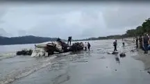 Avião de pequeno porte cai em Ubatuba, no litoral de São Paulo