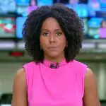 Foto de Maju Coutinho, apresentadora do Fantástico