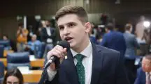 Lucas Pavanato foi o vereador mais votado nas eleições de 2024 | Foto: Mozart Gomes/Câmara Municipal de São Paulo
