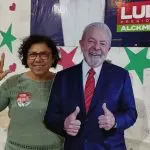 penha lopes e lula de papelão