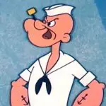 Popeye é uma das obras que entrou em domínio público neste ano | Foto: Reprodução/Twitter/X