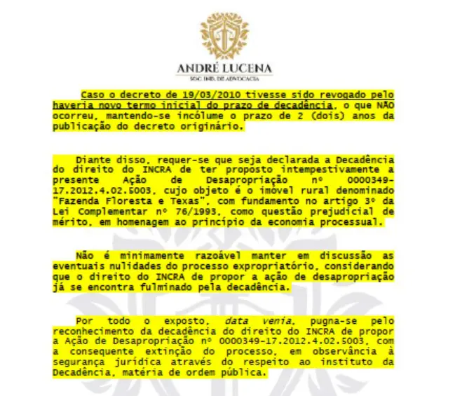 Justiça recebe recurso para reverter decisão que desapropria família Bettim
