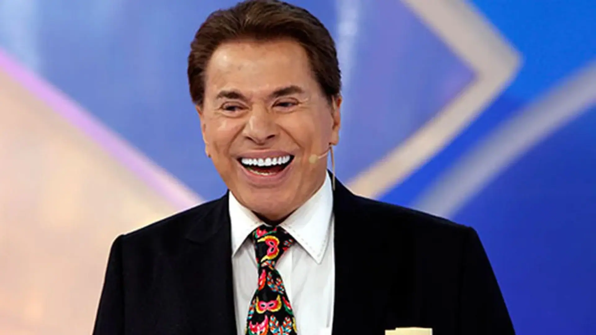 Foto do apresentador Silvio Santos