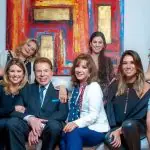 Silvio Santos deixou a esposa, Iris Abravanel, e as seis filhas, Patrícia, Daniela, Cintia, Rebeca, Renata e Silvia | Foto: Rogério Pallatta/SBT