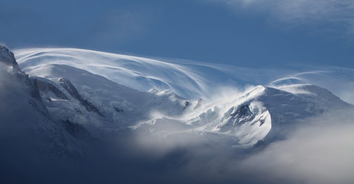 avalanche - alpinistas - Imagem de uma montanha com neve, para ilustrar a tempestade de inverno nos EUA