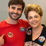 O vereador Pedro Rousseff (PT) e a tia, a ex-presidente Dilma Rousseff (PT) | Foto: Reprodução/Redes sociais