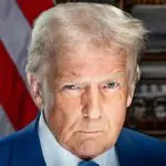Foto oficial de Trump
