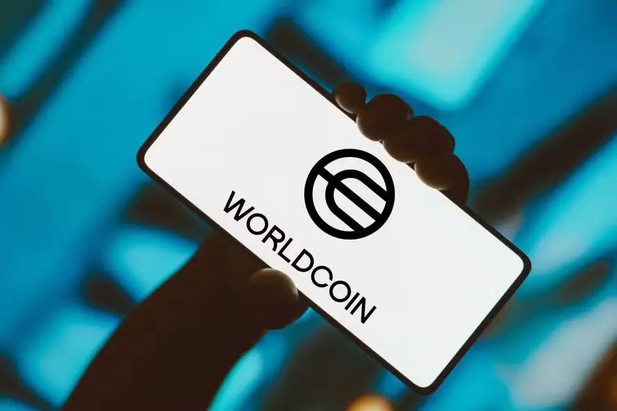 A criptomoeda WorldCoin | Foto: Reprodução/Redes sociais