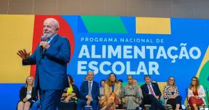 Cerimônia de abertura do Encontro do Programa Nacional de Alimentação Escolar (PNAE)