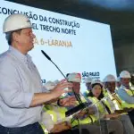 Chegada da Tuneladora à Estação Brasilândia da Linha 6-Laranja, em 04/02/2025