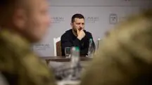 O presidente da Ucrânia, Volodymyr Zelensky, assumiu o cargo em 2019