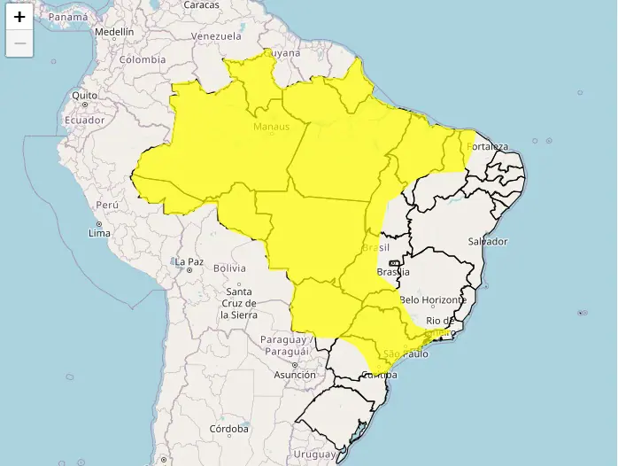 Alerta amarelo