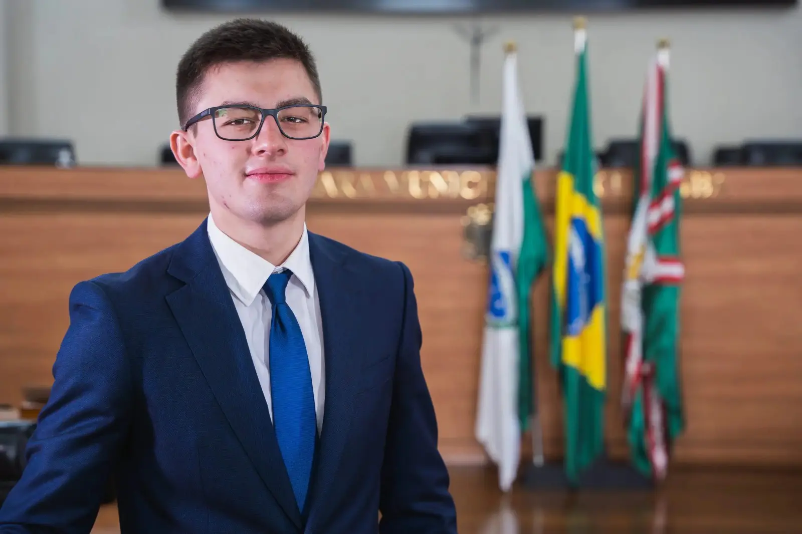 O vereador Guilherme Kilter (Novo-PR): desprezo a quem 'insulta a família brasileira e comete atentado ao pudor' | Foto: Reprodução/Redes sociais