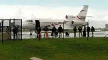 Uma das aeronaves da frota venezuelana que foi confiscada pelos Estados Unidos: resposta à ditadura de Nicolás Maduro | Foto: Reprodução/Twitter/X