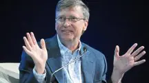 Bill Gates, que se identifica politicamente como de centro-esquerda, defende um sistema tributário progressivo | Sebastian Derungs/World Economic Forum/Flickr