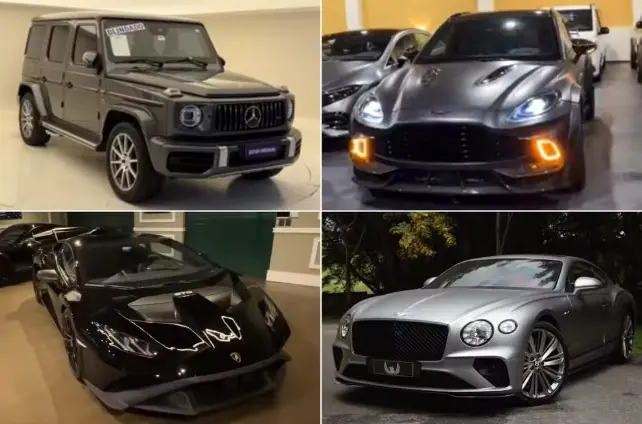 Carros de luxo Neymar | Foto: Reprodução/Redes sociais