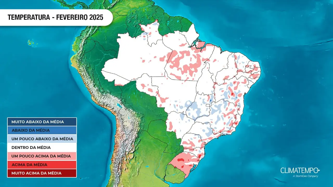 Como resultado, Estados como Maranhão, Rio Grande do Norte e diversas áreas da Região Norte devem enfrentar precipitações mais intensas | Foto: Divulgação/Climatempo