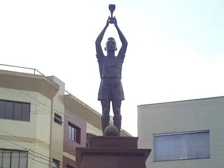 Estátua de Pelé em Três Corações | Foto: Reprodução/Wikimedia Commons