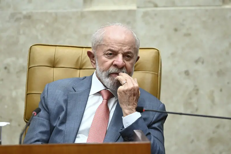 Presidente Lula da Silva, em cerimônia de abertura dos trabalhos do STF, em 03/02/2025