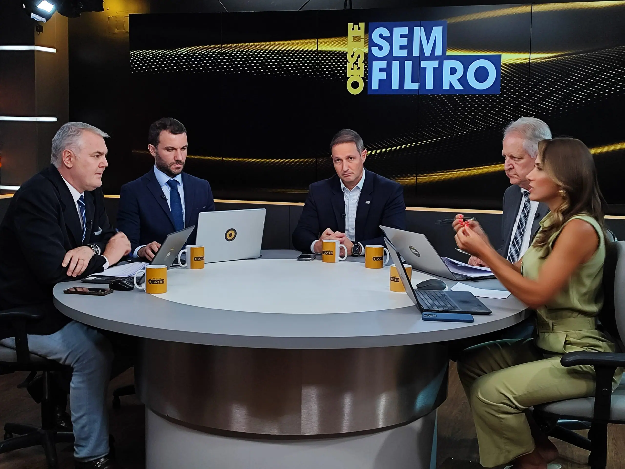 Guilherme Derrite participa do programa Oeste Sem Filtro