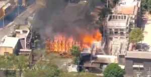 Incêndio na Rede Globo