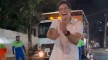 O prefeito do Recife, João Campos (PSB) na internet: alvo de críticas em razão da violência generalizada na capital pernambucana | Foto: Reprodução/Redes sociais