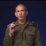 General Daniel Hagari, das Forças de Defesa de Israel: Hamas cometeu 'atos horríveis para encobrir atrocidades' | Foto: Reprodução/Twitter/X