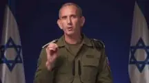 General Daniel Hagari, das Forças de Defesa de Israel: Hamas cometeu 'atos horríveis para encobrir atrocidades' | Foto: Reprodução/Twitter/X
