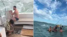 Marinha investiga causas do acidente em Búzios; embarcação estava em condição regular, segundo as autoridades | Foto: Reprodução/Redes sociais