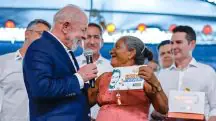 Para dar publicidade a um programa odontológico do governo, Lula criticou senhora: 'Você já não tem vergonha' | Foto: Reprodução/Twitter/X