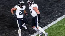 Jogo entre Philadelphia Eagles e Green Bay Packers, na NFL de 2024 | Foto: Reprodução/X