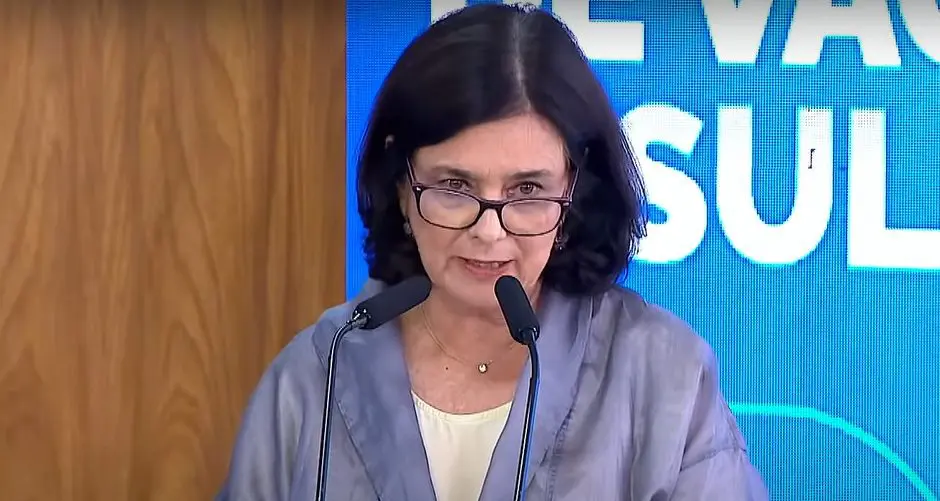 A ministra da Saúde, Nísia Trindade, foi uma das substituídas na reforma ministerial de Lula | Foto: Reprodução/Youtube