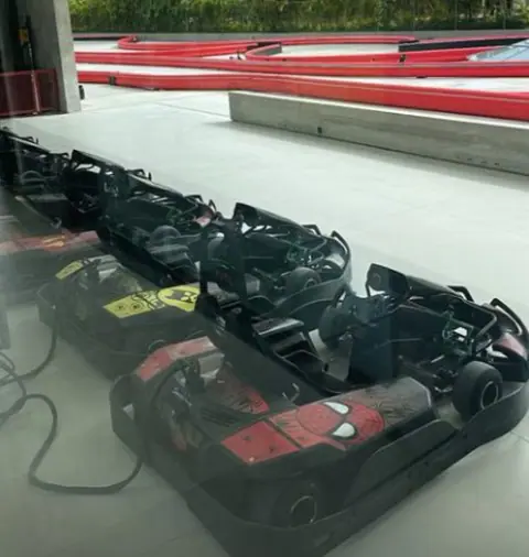 Pista de Kart do jogador | Foto: Reprodução/Redes sociais