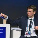 Bakanov, de 39 anos, é o chefe mais jovem da agência espacial russa desde sua criação em 1992 | Foto: Reprodução/Twitter/X