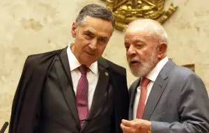 Barroso e Lula, lado a lado | Foto: Antônio Cruz/Agência Brasil