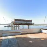 Obras da ponte que liga o Pará ao Tocantins estão concluídas, mas construção segue inacessível | Foto: Google Street View