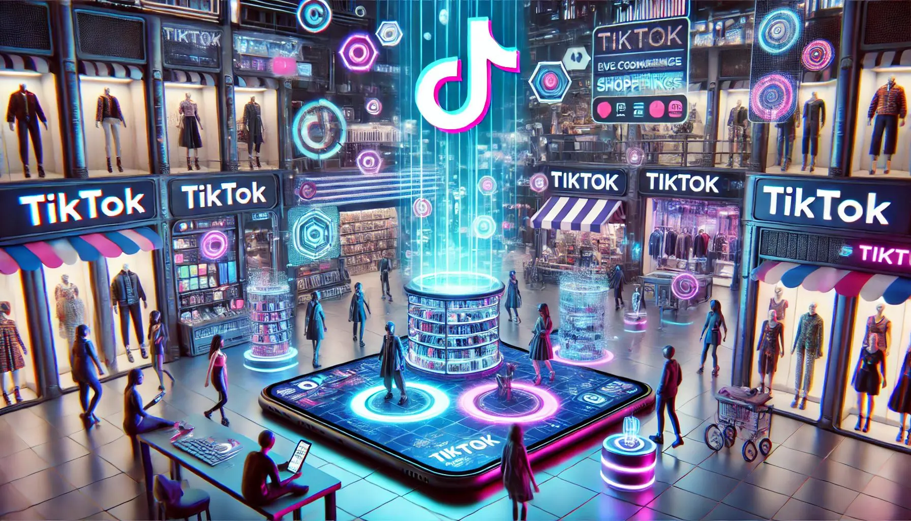 Além da grande audiência, a oportunidade está no fato de que no TikTok Shop 71% das descobertas de produtos são convertidas em compras | Foto: Divulgação/Oeste | Imagem criada com o auxílio de inteligência artificial