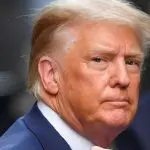 No último domingo, 9, durante um voo, Donald Trump disse que sua paciência com o Hamas ‘está acabando’ | Foto: Reprodução/X